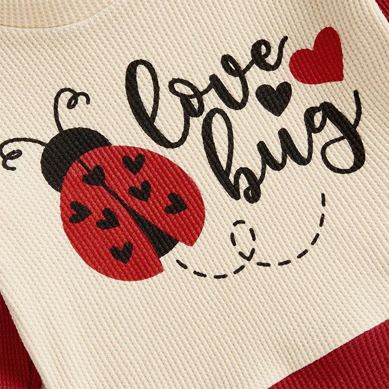 Ladybug Baby Sweatshirt Long Sleeve Pullover for Boys & Girls