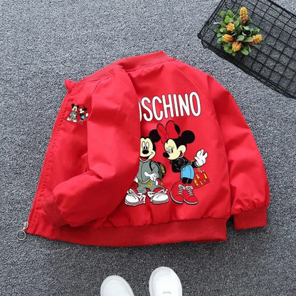Donald Duck Kids Cartoon Jacket – Cute Autumn Windbreaker Coat for Boys & Girls (0–6Y)