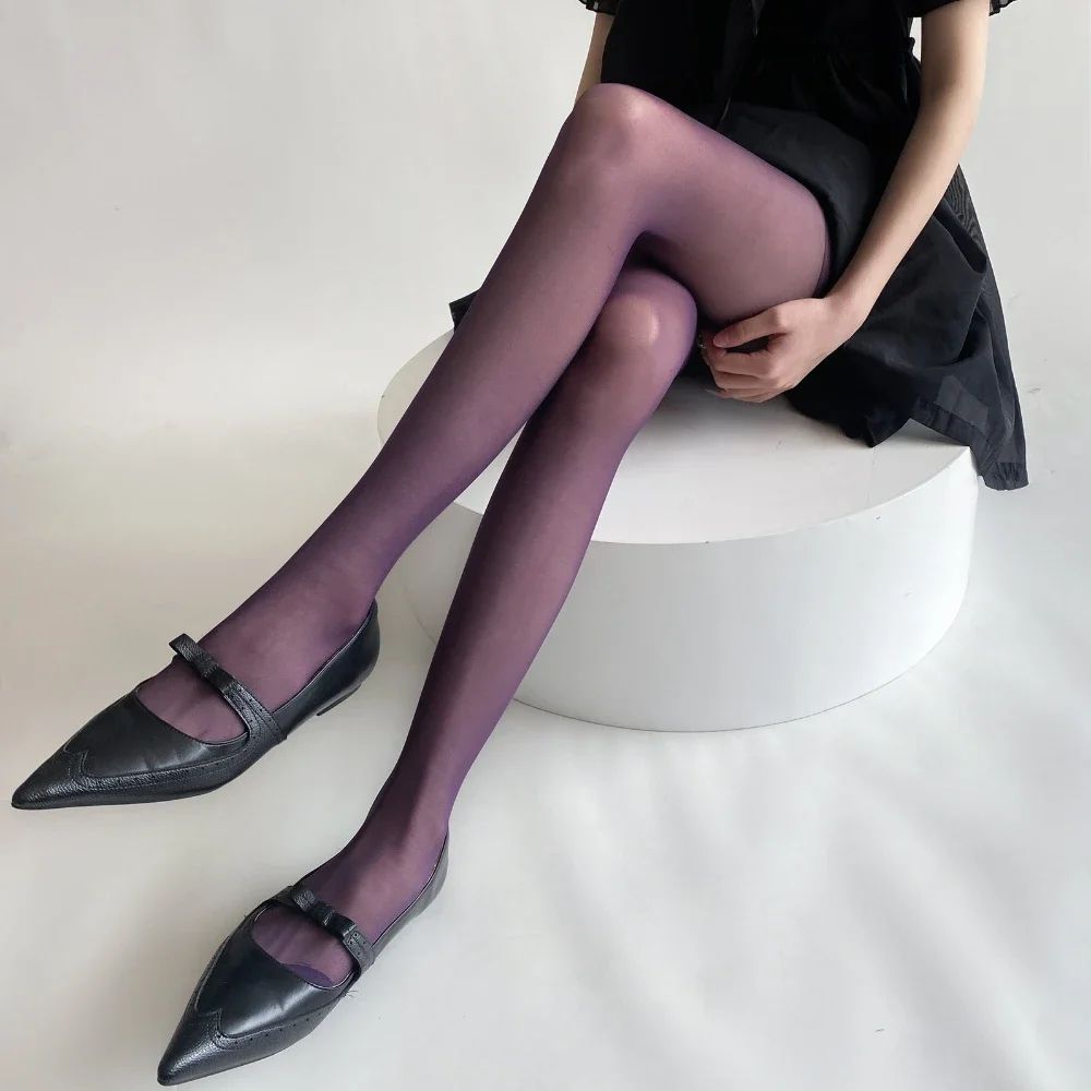 Womens Ultra Thin Thigh High Nylon Stockings