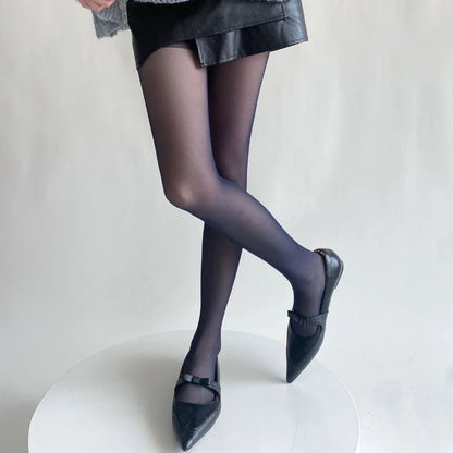 Womens Ultra Thin Thigh High Nylon Stockings