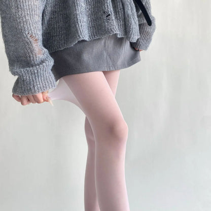 Womens Ultra Thin Thigh High Nylon Stockings