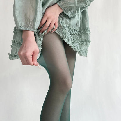 Womens Ultra Thin Thigh High Nylon Stockings