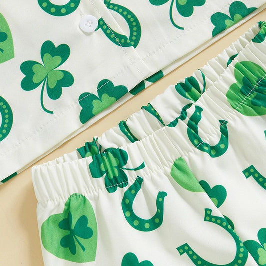 Irish Charm Infant & Toddler 2-Piece Baby Pajama Set