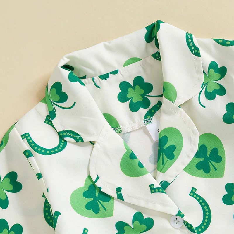 Irish Charm Infant & Toddler 2-Piece Baby Pajama Set