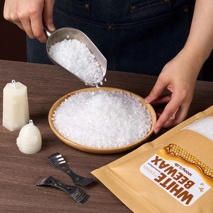 Pure Natural Granular Beeswax for Candle Making