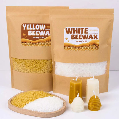Pure Natural Granular Beeswax for Candle Making