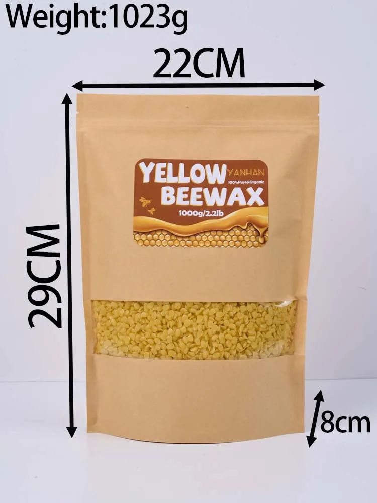 Pure Natural Granular Beeswax for Candle Making
