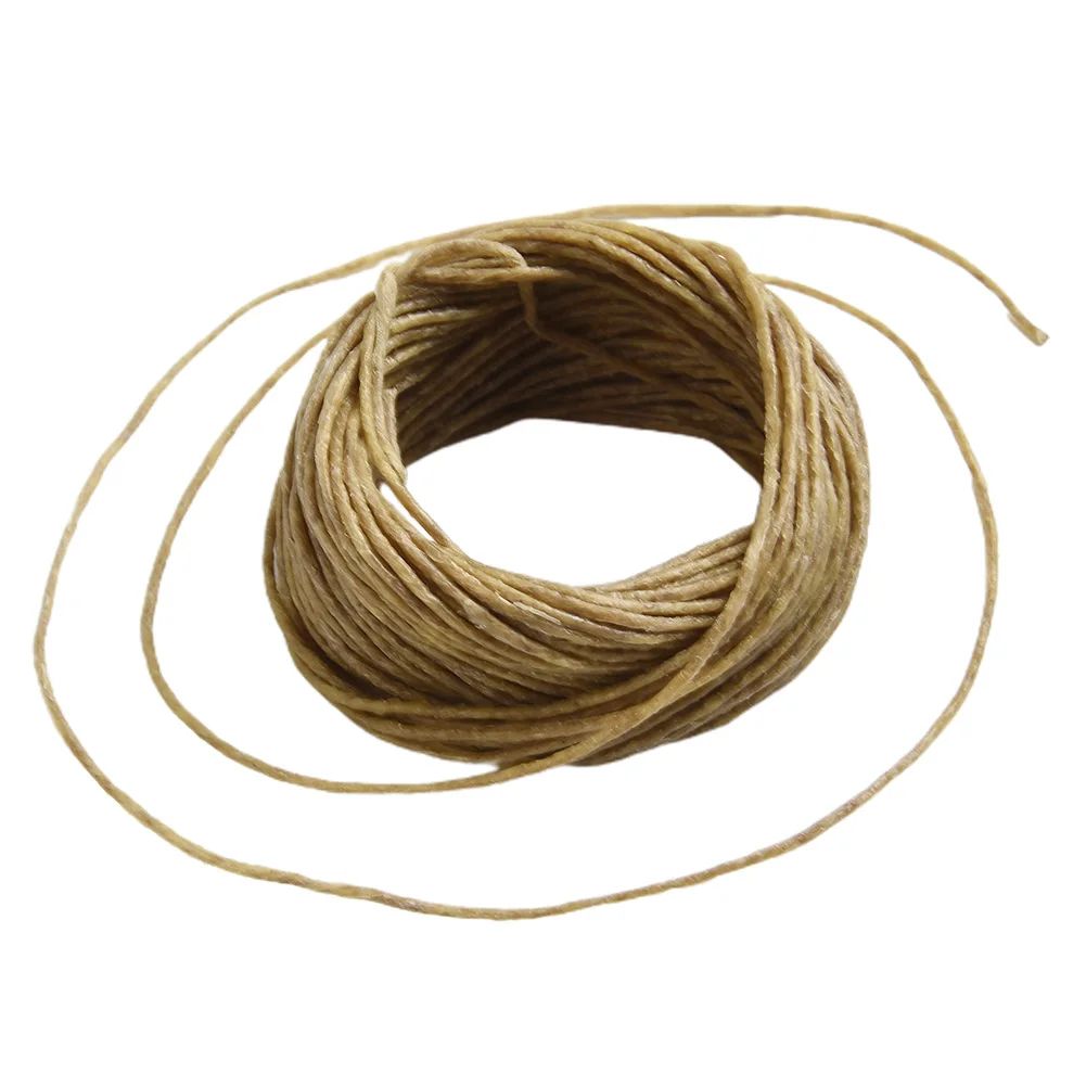 Organic Beeswax Coated Hemp Candle Wick Roll