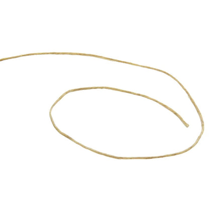 Organic Beeswax Coated Hemp Candle Wick Roll