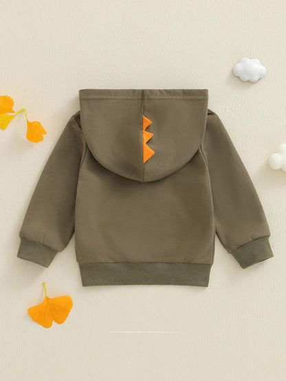 CozyBear Baby Winter Puffer Jacket – Fleece-Lined Infant Bear Hoodie Coat for Boys & Girls