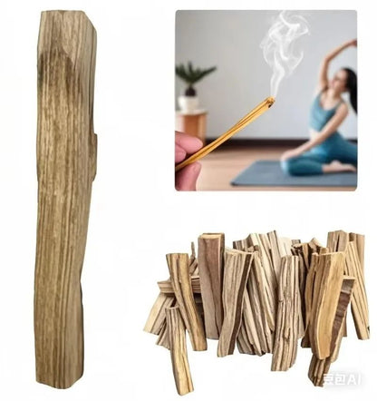 Palo Santo Incense Sticks – Natural Aromatherapy Meditation & Energy Cleansing Wood (10-Piece Set)