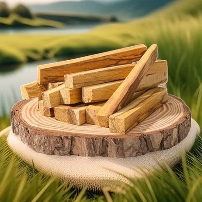 Palo Santo Incense Sticks – Natural Aromatherapy Meditation & Energy Cleansing Wood (10-Piece Set)