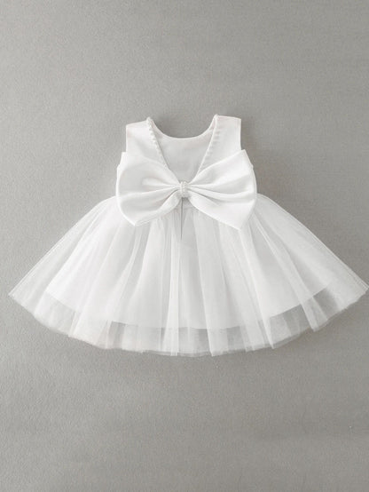 Elegant Floral Princess Baby Girl Ball Gown – Luxury Flower Girl & Toddler Party Dress