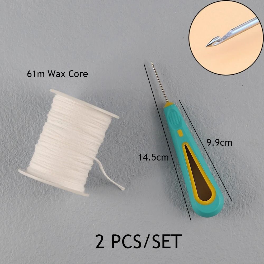 Smokeless Pre-Waxed Candle Wicks | Professional Cotton Core DIY Handmade Candle Tooling System