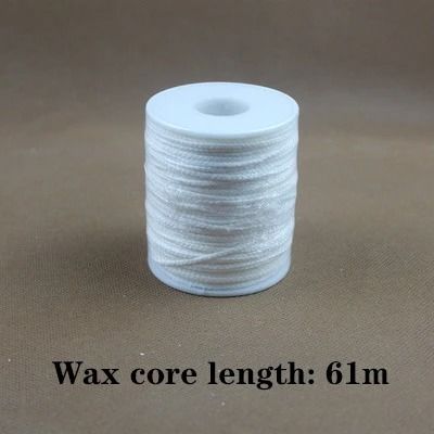 Smokeless Pre-Waxed Candle Wicks | Professional Cotton Core DIY Handmade Candle Tooling System