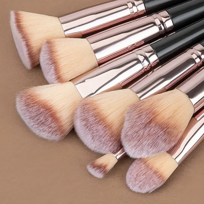 Soft Kabuki Makeup Brushes Set 20pcs Professional Foundation Blending Tools