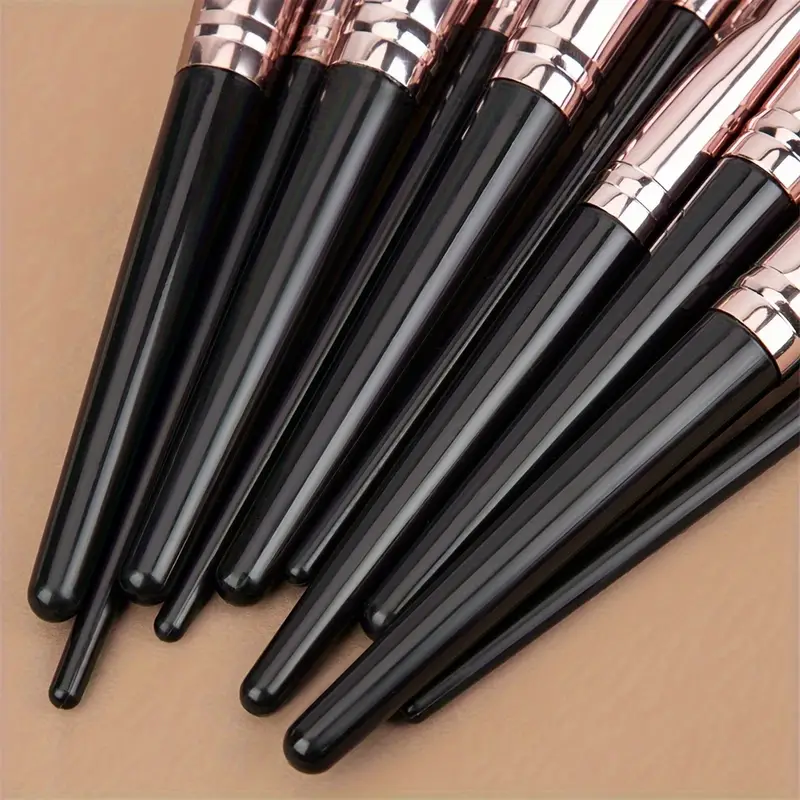 Soft Kabuki Makeup Brushes Set 20pcs Professional Foundation Blending Tools