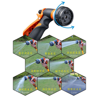 High Pressure Adjustable Garden Watering Gun Lawn, Yard & Plant Sprayer Nozzle