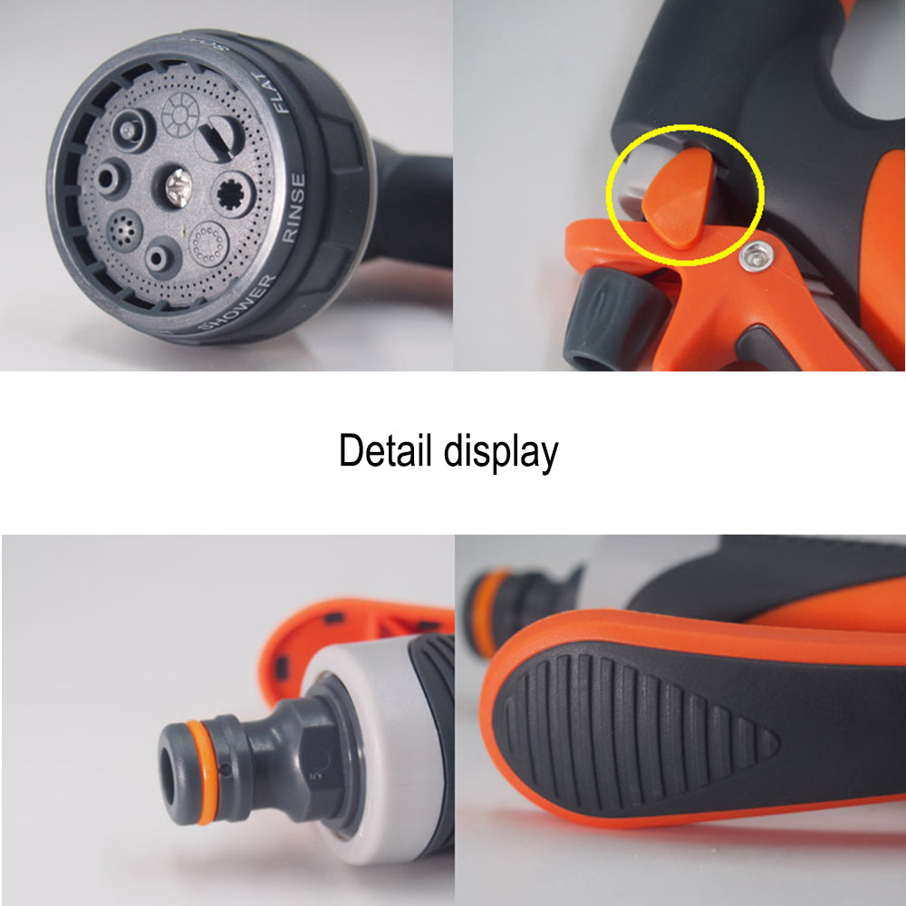 High Pressure Adjustable Garden Watering Gun Lawn, Yard & Plant Sprayer Nozzle