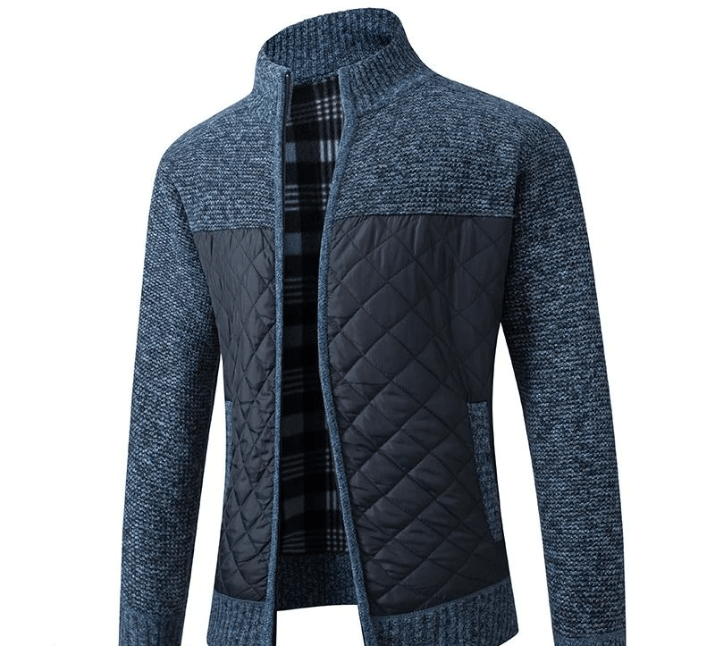Slim Fit Knitted Cardigan Coat, Cozy & Stylish for Winter Wear