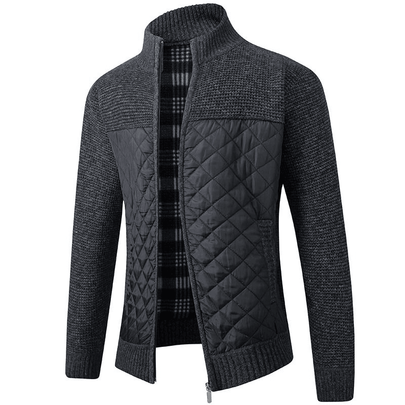 Slim Fit Knitted Cardigan Coat, Cozy & Stylish for Winter Wear