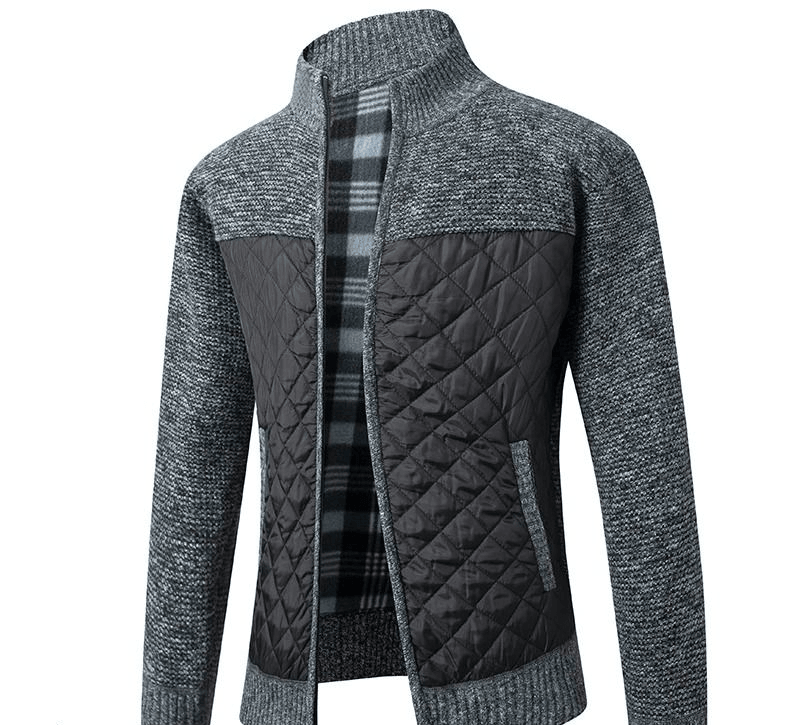 Slim Fit Knitted Cardigan Coat, Cozy & Stylish for Winter Wear