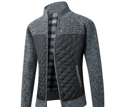 Slim Fit Knitted Cardigan Coat, Cozy & Stylish for Winter Wear