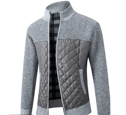 Slim Fit Knitted Cardigan Coat, Cozy & Stylish for Winter Wear