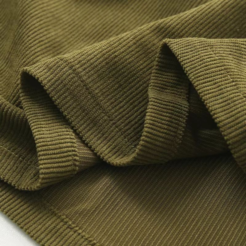 Retro Girls Corduroy Dress Adjustable Strap Toddler Pinafore Dress Sleeveless Casual Kids Corduroy Jumper Dress