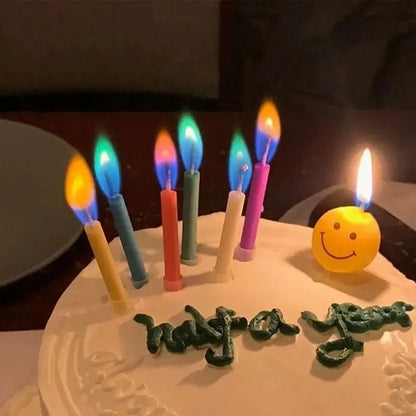 Magic Colorful Flame Birthday Candles