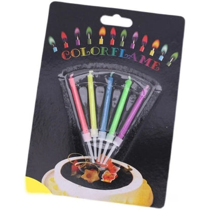Magic Colorful Flame Birthday Candles