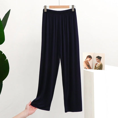 Womens Modal Pajama Pants | Mosquito-Proof Relaxed Sleepwear & Smooth Draping Homewear System