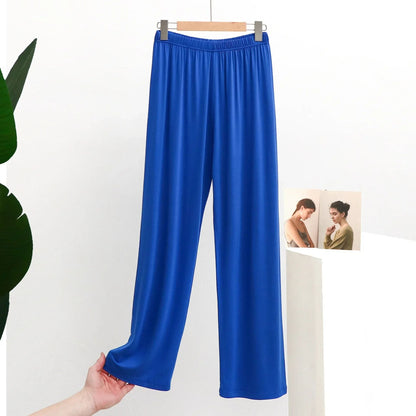 Womens Modal Pajama Pants | Mosquito-Proof Relaxed Sleepwear & Smooth Draping Homewear System