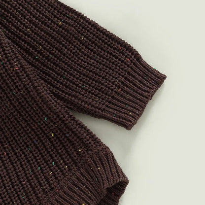 Newborn Infant Knitted Sweater Romper
