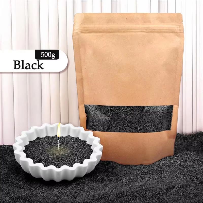 Creative DIY Candle Sand Wax Colorful Pearl Granules for Handmade Candle Crafts