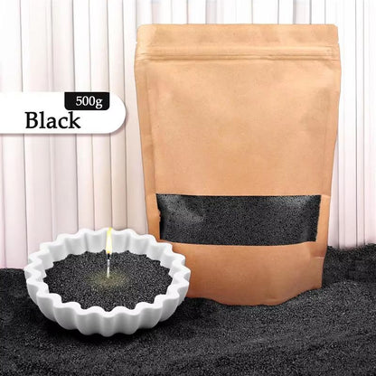 Creative DIY Candle Sand Wax Colorful Pearl Granules for Handmade Candle Crafts