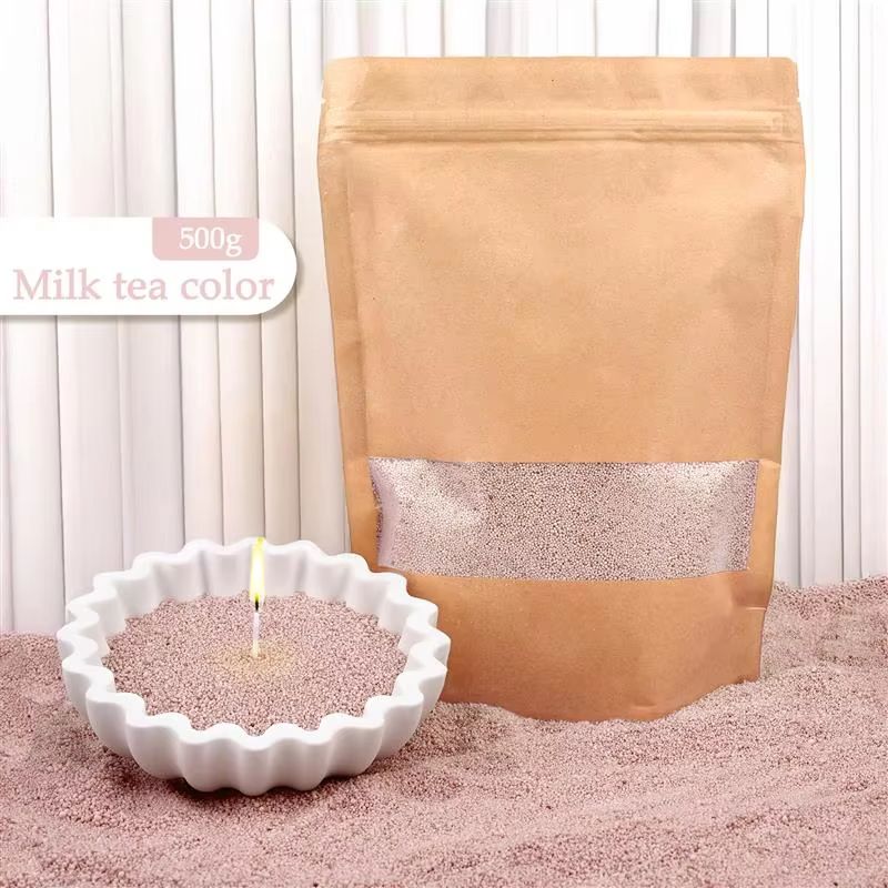 Creative DIY Candle Sand Wax Colorful Pearl Granules for Handmade Candle Crafts