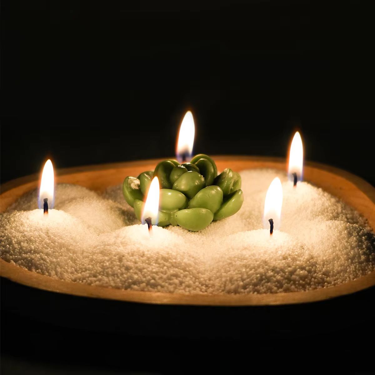 White Sand Wax for Candle Making Ice Flower Pearl Granules DIY Scented Candle Craft Material