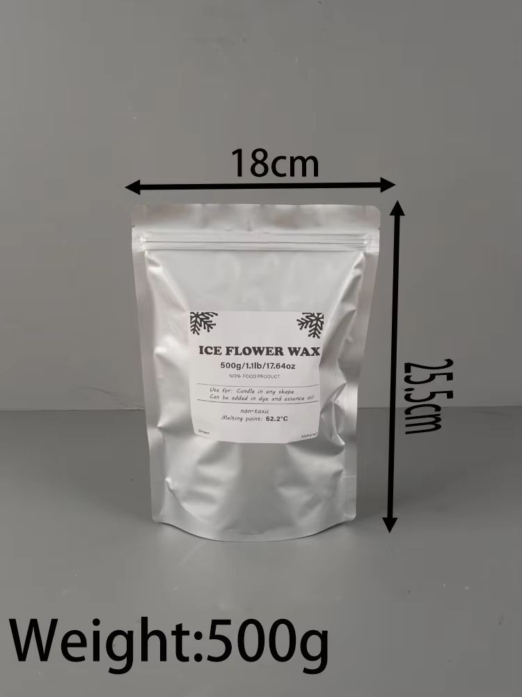 White Sand Wax for Candle Making Ice Flower Pearl Granules DIY Scented Candle Craft Material