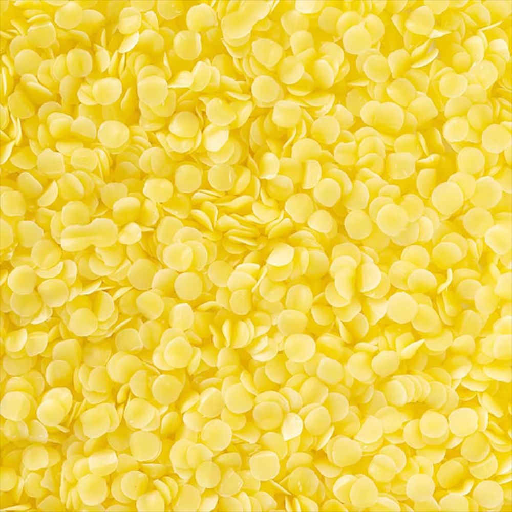 Natural Beeswax Tablets for Cosmetics Pure Additive Free DIY Candle & Skincare Craft Wax