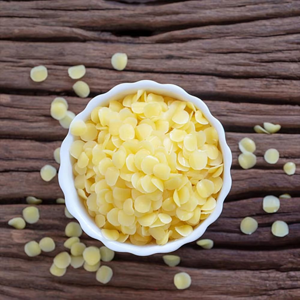 Natural Beeswax Tablets for Cosmetics Pure Additive Free DIY Candle & Skincare Craft Wax