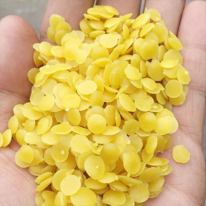 Natural Beeswax Tablets for Cosmetics Pure Additive Free DIY Candle & Skincare Craft Wax