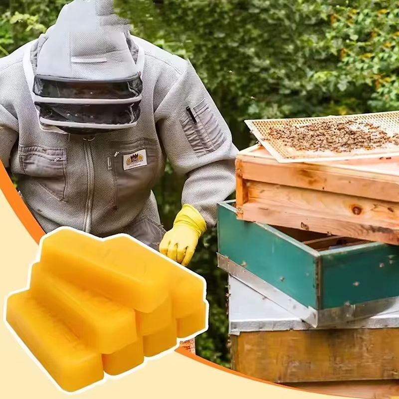 Pure Beeswax Blocks for Candle Making Natural DIY Craft Wax for Candles & Skincare Projects