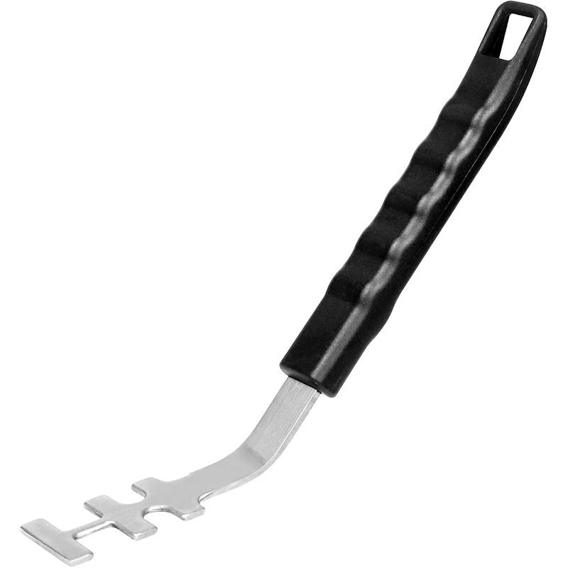 Universal Grill Grate Lifter Tool | Premium Cast Iron Grid Gripper & BBQ Handle Clip Infrastructure