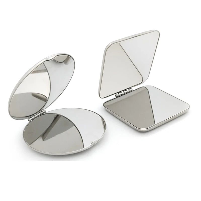Portable Pocket Makeup Mirror Foldable Compact Travel Beauty Mirror