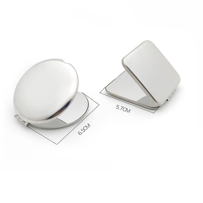 Portable Pocket Makeup Mirror Foldable Compact Travel Beauty Mirror