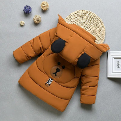 Premium Kids' Mid-Length Winter Parka
