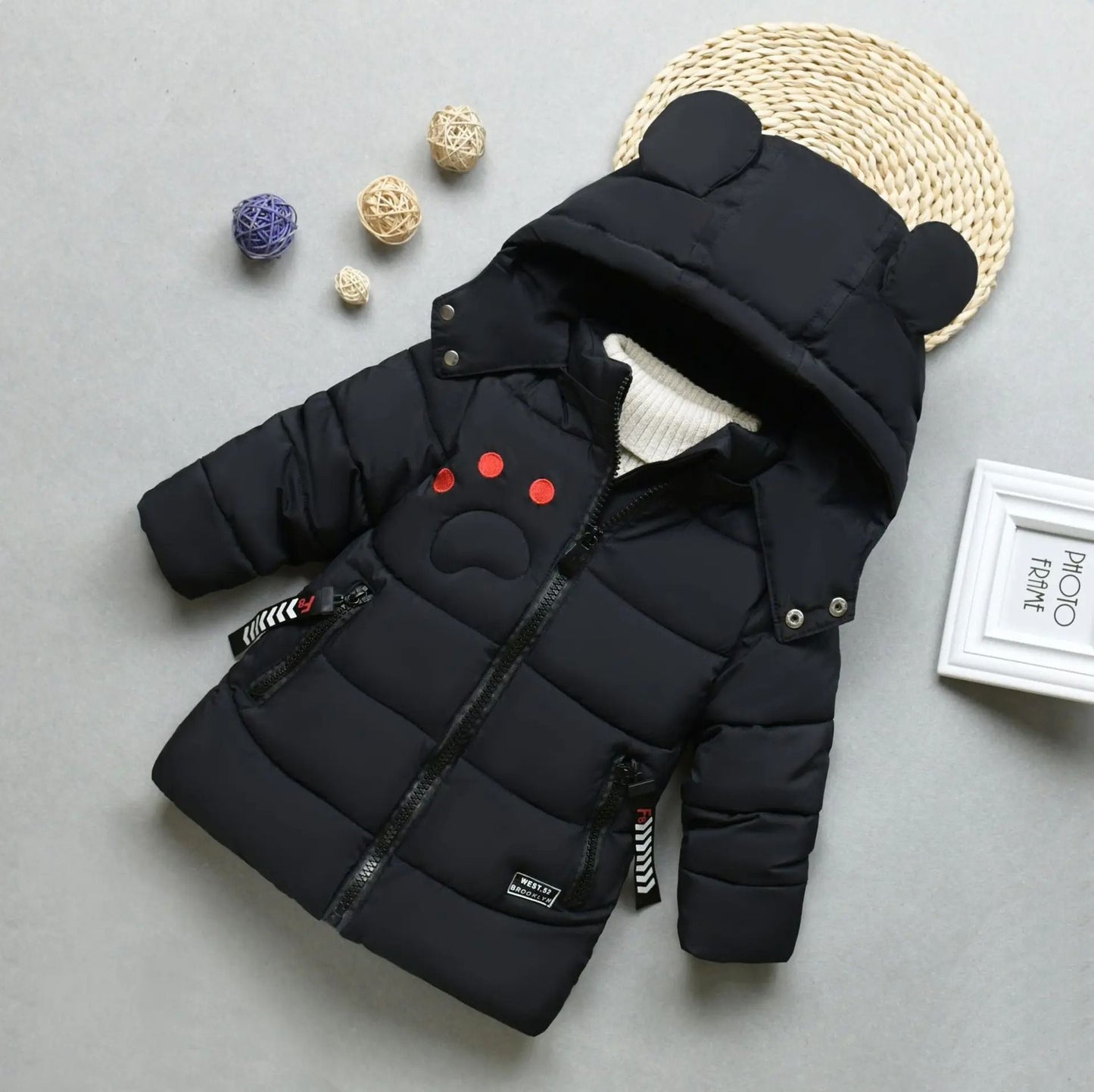 Premium Kids' Mid-Length Winter Parka