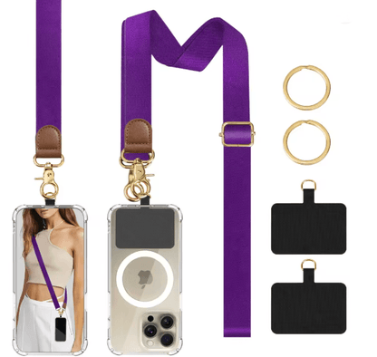 Universal Crossbody Phone Lanyard Adjustable Anti Theft Phone Strap