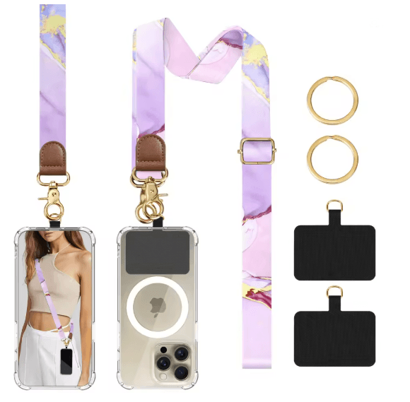 Universal Crossbody Phone Lanyard Adjustable Anti Theft Phone Strap